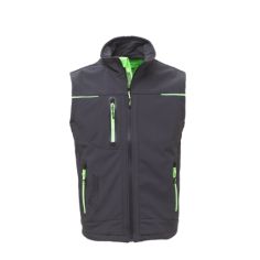 VESTE SANS MANCHE UNIVERSE GRISE - UPOWER