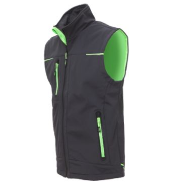 VESTE SANS MANCHE UNIVERSE GRISE - UPOWER