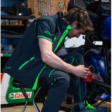 VESTE SANS MANCHE UNIVERSE GRISE - UPOWER