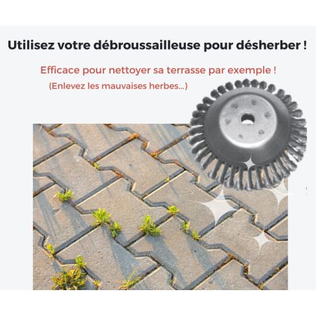 BROSSE DE DESHERBAGE ECOLOGIQUE 200 X 20 mm(EX B2010) - 476.250.01 BROSSE DE DESHERBAGE ECOLOGIQUE 200 X 20 mm(EX B2010) - 476.250.01