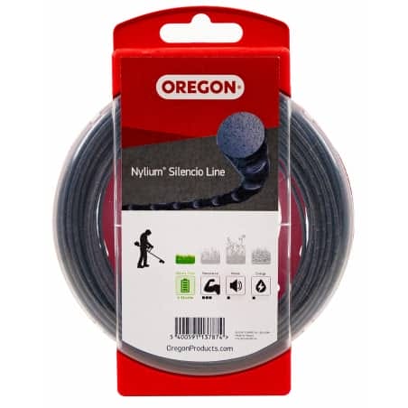 FIL NYLON NYLIUM SILENCIO36 volts - 2,7 mm x 15 m - DONUT - OREGON FIL NYLON NYLIUM SILENCIO36 volts - 2,7 mm x 15 m - DONUT - OREGON
