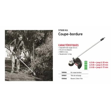 TETE A FIL NYLON POUR COUPE BORDURE ST600 - OREGON