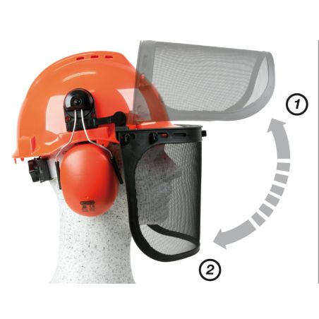 CASQUE FORESTIER COMPLET (VISIERE ET CASQUE ANTI-BRUIT) - OREGON CASQUE FORESTIER COMPLET (VISIERE ET CASQUE ANTI-BRUIT) - OREGON