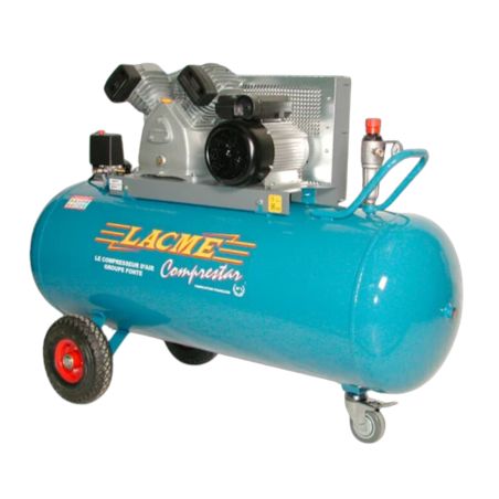 COMPRESSEUR MONOPHASE - 200L - 11 BARS - 23M3 LACME COMPRESSEUR MONOPHASE - 200L - 11 BARS - 23M3 LACME