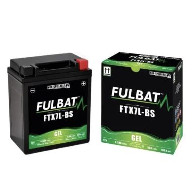 BATTERIE PRETE A L'EMPLOI 12V - 6 Ah +D - FULBAT