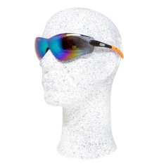 LUNETTES DE PROTECTION ET SOLAIRE - VERRE NOIR MIROIR -OREGON 2