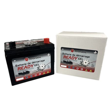 BATTERIE PRETE A L'EMPLOI - GEL - 28AH (+D)