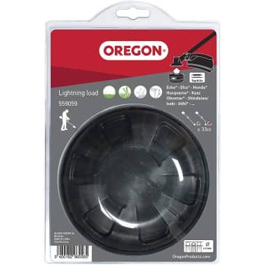 TETE A FIL NYLON TAP&GO 130MM (livrée avec 5 adaptateurs) - OREGON