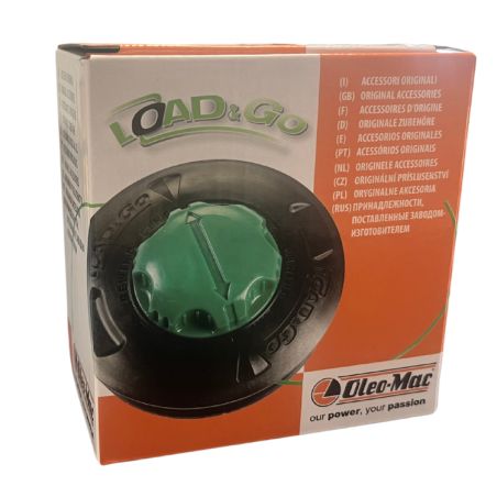 TETE A FIL LOAD & GO 110mm + ADAPTATEUR M10x1.25 F (63109002) - D'ORIGINE - OLEOMAC / STAUB TETE A FIL LOAD & GO 110mm + ADAPTATEUR M10x1.25 F (63109002) - D'ORIGINE - OLEOMAC / STAUB