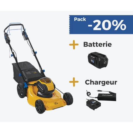 PACK TONDEUSE LM5 + 1 BATTERIE + 1 CHARGEUR - CUB CADET PACK TONDEUSE LM5 + 1 BATTERIE + 1 CHARGEUR - CUB CADET