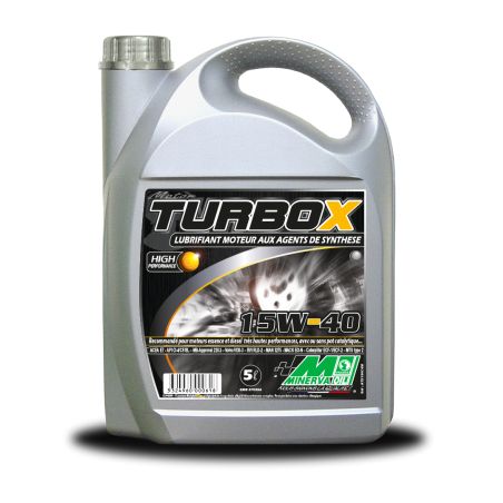 HUILE ATX TURBO 15W40 - 5L (ATX154/C4M) MINERVA