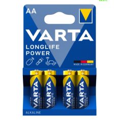 PACK DE 4 PILES AA - LR6 - 1.5V - VARTA