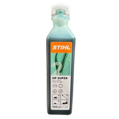 HUILE 2 TEMPS POUR MOTEUR (07813198052) - DOSETTE DE 100 ML POUR 5L D'ESSENCE - STIHL