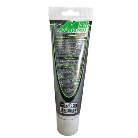 TUBE DE GRAISSE BIODEGRADABLE - 250 G - MINERVA TUBE DE GRAISSE BIODEGRADABLE - 250 G - MINERVA