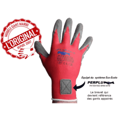 PAIRE DE GANTS DE PROTECTION - BRICOLAGE EN NYLON/LATEX