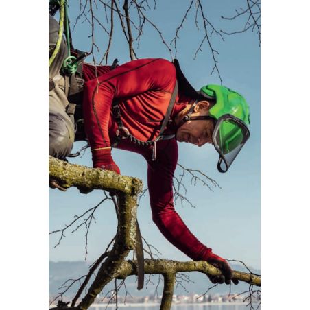 CASQUE ARBORIST INTEGRAL - VERT/JAUNE FLUO - PROTOS 