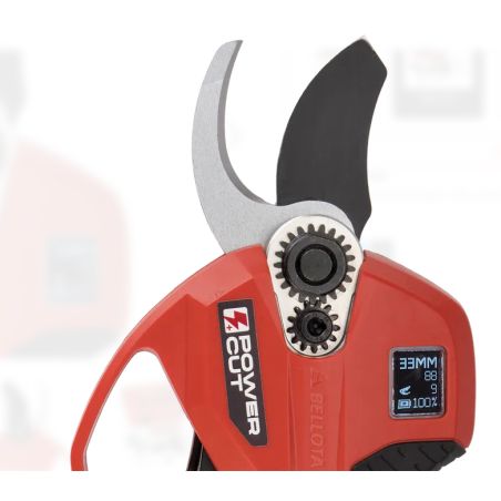 SECATEUR ELECTRIQUE POWERCUT 2IEME GENERATION 33MM - AVEC BATTERIES ET CHARGEUR DOUBLE - BELLOTA