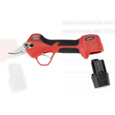 SECATEUR ELECTRIQUE AVEC BATTERIE - DIAMETRE DE COUPE 23MM - VENDU AVEC 2 BATTERIES