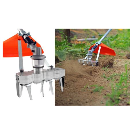 BINEUSE 4 DENTS POUR DEBROUSSAILLEUSE-UNIVERSELLE - MYTILLA