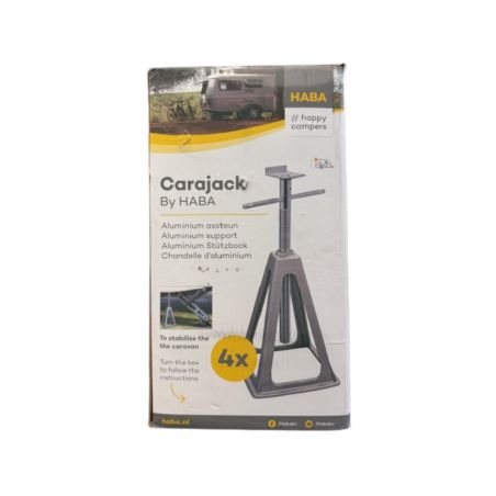 LOT DE 4 CHANDELLES ALU Hauteur 26 à 42 cm - charge 1000kg/chandelle