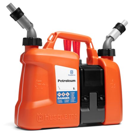 BIDON DOUBLE RESERVOIR (5L + 2 5L) - COMBICAN - ORANGE - Husqvarna