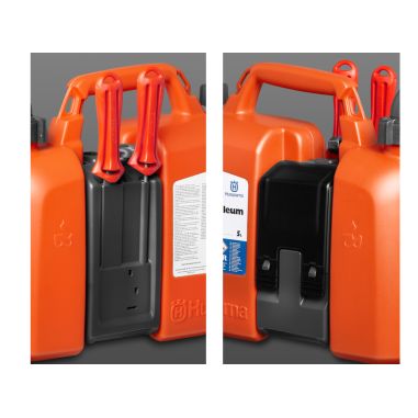 BIDON DOUBLE RESERVOIR (5L + 2 5L) - COMBICAN - ORANGE - Husqvarna