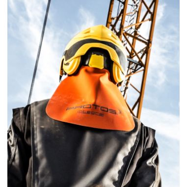 PROTEGE NUQUE ORANGE POUR CASQUE PROTOS