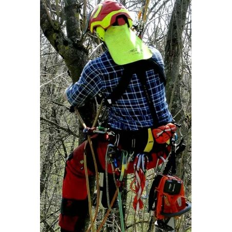 PROTEGE NUQUE JAUNE POUR CASQUE PROTOS