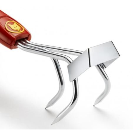 PETITE GRIFFE SARCLEUSE 3 DENTS AVEC GRATTOIR - MS - OUTILLAGE WOLF