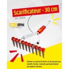 SCARIFICATEUR MULTI-STAR UGM30 - 10 couteaux - OUTILS WOLF ref 662 2