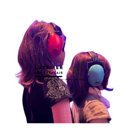 CASQUE ROSE ANTI-BRUIT POUR ENFANT- FRANCITAL