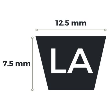 COURROIE LA41 LAO41 - 12.5 X 7.5 - 1041.4 LP L. 1060.Lint. 1013 MITSUBOSHI