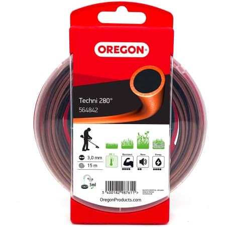 FIL NYLON TECHNI 280°, 3.0MM X 15M - OREGON FIL NYLON TECHNI 280°, 3.0MM X 15M - OREGON