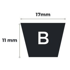 COURROIE B55 MITSUBOSHI 2