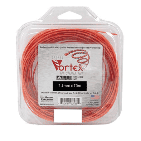 FIL NYLON TORSADE VORTEX ALU - 2.4 x 70M - ORANGE - DONUT FIL NYLON TORSADE VORTEX ALU - 2.4 x 70M - ORANGE - DONUT