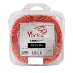 FIL NYLON TORSADE VORTEX ALU - 3.3 x 36M - ORANGE - DONUT