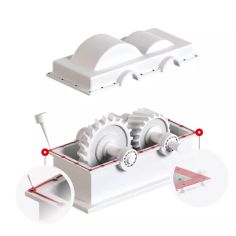 PATE A JOINT NOIRE - LOCTITE SI 5910 - CARTOUCHE AUTOMATIQUE 100ml 2