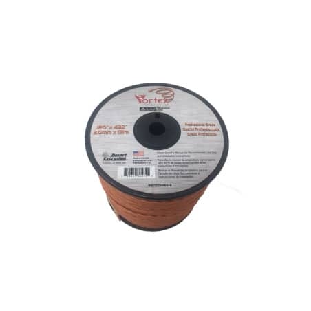 FIL NYLON TORSADE VORTEX ALU - 3.0 x 131M - ORANGE - BOBINE