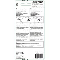 ECHAPNET MASTIC RACCORD LOCTITE EA 3498 - TUBE 150 GR 2