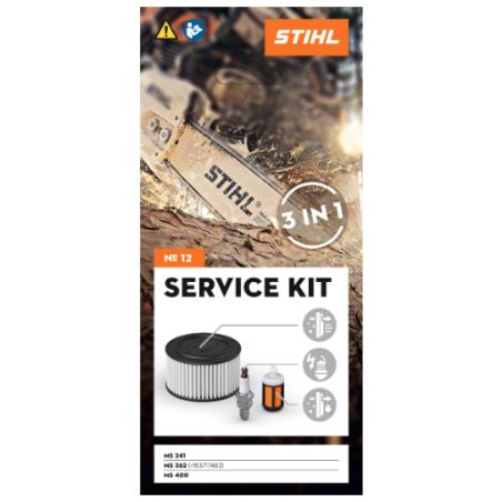 KIT ENTRETIEN N°12 POUR MS 241 MS 362 et MS 400 - D'ORIGINE STIHL