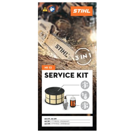 KIT ENTRETIEN N°13 POUR MS 271 MS 291 MS 311 ET MS 391 - D'ORIGINE STIHL