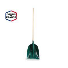 PELLE VMAX AVEC BORD ALUMINIUM MANCHE BOIS - LEBORGNE