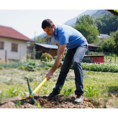 PIOCHE DUOPRO 54CM DOUILLE OVALE 2 3 KG MANCHE NOVAMAX 90CM - LEBORGNE