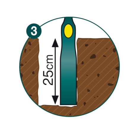 PIOCHE DUOPRO 54CM DOUILLE OVALE 2 3 KG MANCHE NOVAMAX 90CM - LEBORGNE