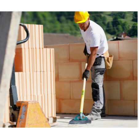 GRATTOIR DRESSE BORDURES - 30 CM - MANCHE BOIS 130 CM CERTIFIE PEFC 100% - LEBORGNE