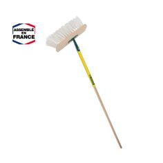BALAI DE CANTONNIER PRO - 32 CM - MANCHE BOIS 150 CM - LEBORGNE