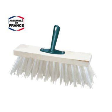 BALAI DE CANTONNIER PRO - 32 CM - MANCHE BOIS 150 CM - LEBORGNE