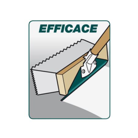 BALAI GRATTOIR - 32 CM - MANCHE EN BOIS 150 CM - 2 EN 1 CANTONNIER + GRATTOIR - LEBORGNE