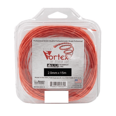 FIL NYLON TORSADE VORTEX ALU - 2.0 x 15M - ORANGE - DONUT