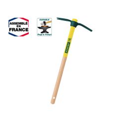 SERFOUETE COMPACT 22 CM PANNE ET FOURCHE MANCHE BOIS 50 CM - LEBORGNE